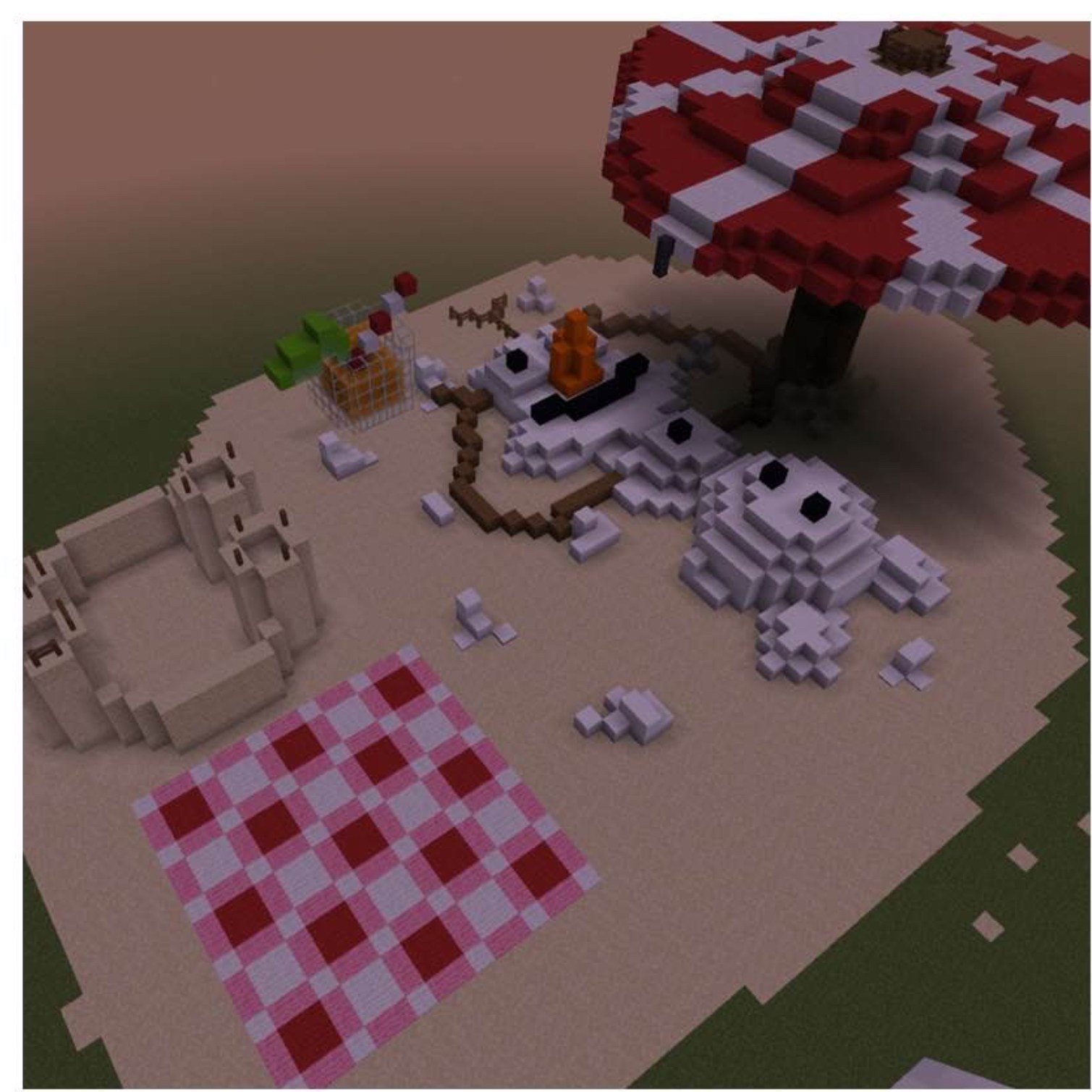 Davidsons Mains Primary School winning snowman