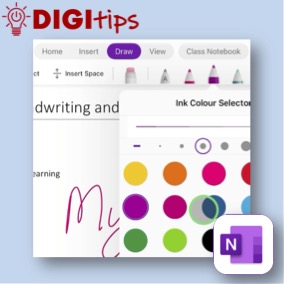 OneNote Handwriting Tools